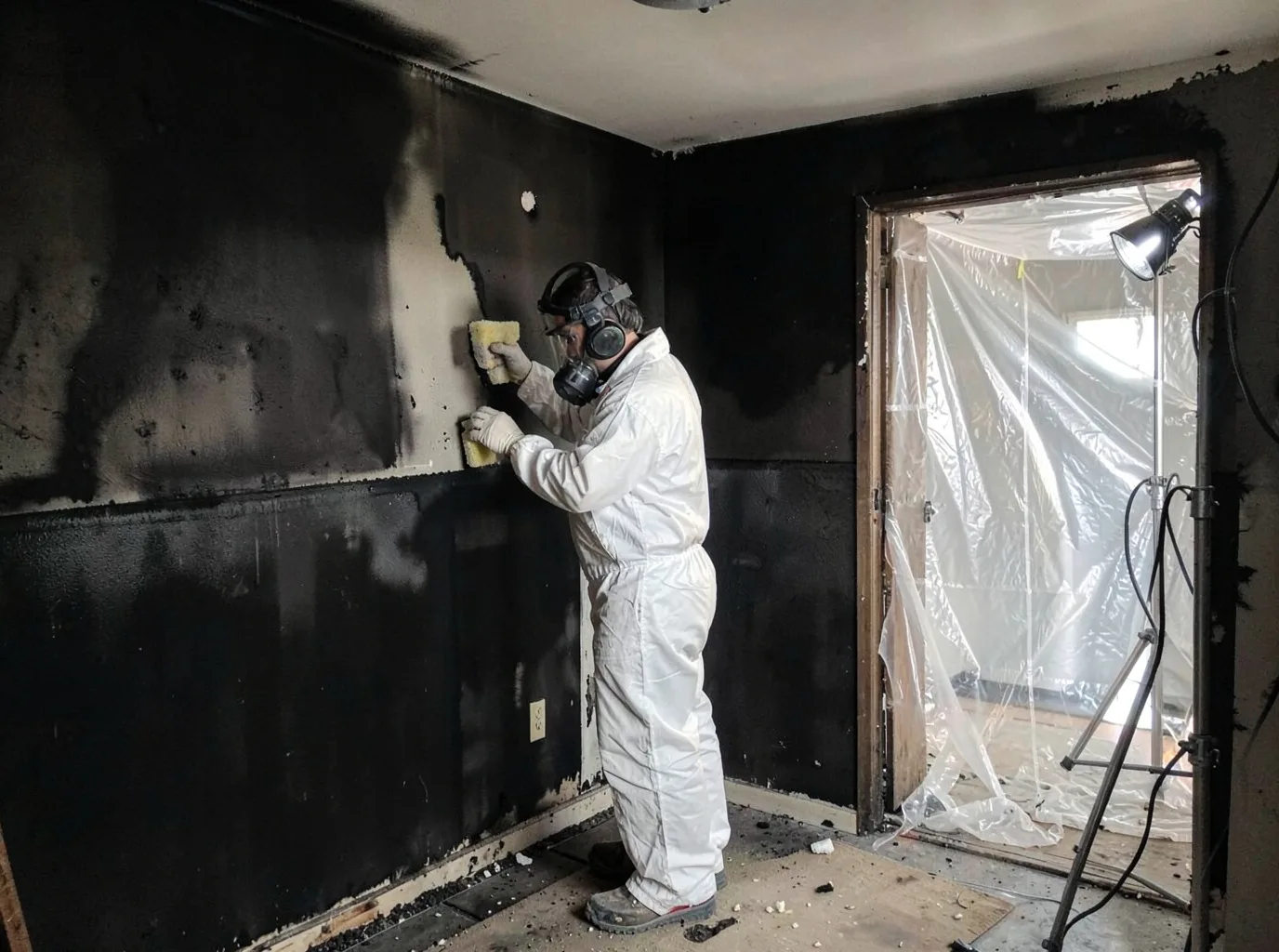 Fire Damage Restoration company in Clothier, WV